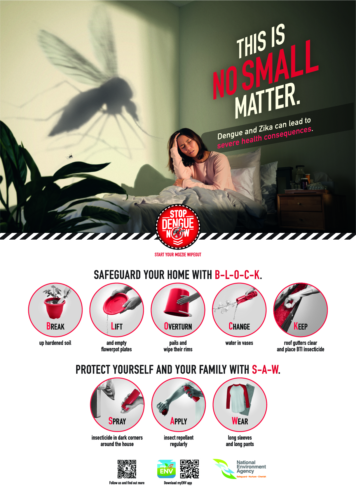 Thumbnail for 2025 Dengue Prevention Campaign Poster A2